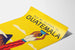 Vintage-Reise-Poster Guatemala - Bunte Wanddekoration