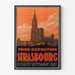 Vintage-Poster Messe Ausstellung Straßburg 1931 Wanddekoration