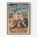 Vintage Poster Folies Bergère Large Hand-to-Hand Fights