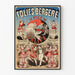 Vintage Poster Folies Bergère The Caliph's Pillow