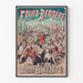 Retro Poster Folies Bergère Good Adventure Wall Decoration