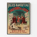 Poster vintage Folies Rambuteau - I Vautours della Virtù teatro lirico