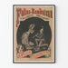 Vintage-Poster Folies-Rambuteau Liebe & Klarinette Wanddekoration