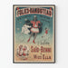 Vintage-Poster Folies-Rambuteau Saïd-Benni & Miss Ella