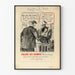 Poster vintage di sensibilizzazione sulla riservatezza - Segui il suo esempio