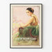 Poster vintage Per la libertà dell'Est con Lady Tsen Mei