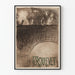 Poster artistico 'Forskrevet' stile incisione antica