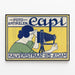Vintage-Foto-Poster Artikel Capi Amsterdam — gerahmtes Bild an der Wand