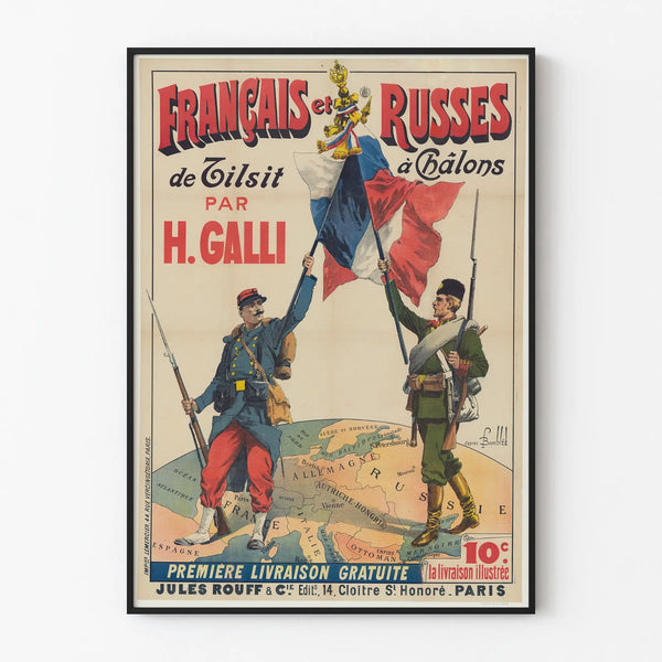 francais-et-russes-a-chalons-de-tilsi-par-h-galli