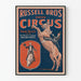Poster Cirque Russell Bros - I migliori cavalli danzanti