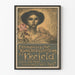 Poster d'epoca mostra d'arte francese a Krefeld 1907