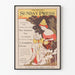 Poster vintage Philadelphia Sunday Press 1896 - Circo per bambini