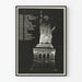 Black and White Poster of the Statue of Liberty 'Free Yourself'