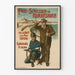 Poster vintage di tiro libero a Romanshorn 1906