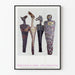 Decorative Poster Frontiers in Fiber: The Americans 1988