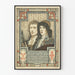 Artistic poster of Rembrandt and Raphael by G. Buskenhuet