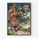 Vintage-Poster Deutsche Ausstellung – Historische Wanddekoration
