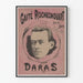 Poster vintage Gaité Rochechouart Tutte le sere Daras