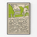 Vintage-Poster Ausstellung Gartenstadt Bromberg 1913–1914