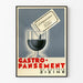 Poster vintage Gastro-pansement del Dottor Zizine