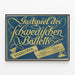 Vintage-Poster Gastspiel des Schwedischen Balletts – Künstlerische Wanddekoration — gerahmtes Bild an der Wand
