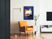 Vintage design poster open book - geef een boek