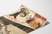 Poster vintage politico tedesco sul disoccupazione e sulla crisi