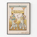 Poster pubblicitario vintage Geïllustreerde Prijscourant V.D. Burg & Thomas Rotterdam