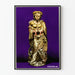 Dekoratives Poster der Statue der Génésérine