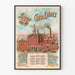 Poster vintage della birreria Hell Gate Brewery 1897 Geo. Ehret