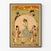 Poster vintage Belle of New York di Geo. W. Lederer