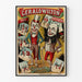 Vintage poster Gérald Wilton The Eccentric Burlesque Brothers
