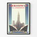 Dekoratives Poster Gershwin von Gershwin - Unsichtbare Musiker
