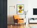 Dekorativer Vintage-Tierposter - Biber bei der Arbeit