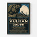 Poster vintage Vulkan Westerwald carbone lignite