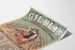 Vintage-Poster Gil Blas Journal Parisien Wanddekoration Retro