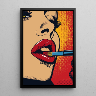 Pop Art Painting - Lipstick | Art print Wall Decoration Painting Poster Copy
