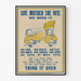 Vintage Poster Giving Mothers the Right to Vote