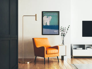 Poster vintage God Mother Near per decorazione murale