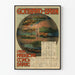 Vintage railway poster Gotthard Railway Lake Maggiore, Como & Lugano 1897