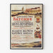Vintage-Poster der Gran Plaza de Toros in Bayonne