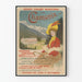 Vintage-Poster des Grand Casino Municipal de Chamonix Wanddekoration