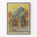 Poster vintage Grande Globo Celeste Esposizione Universale 1900