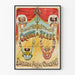 Vintage poster of Griffith & Reade Aerial Burlesque Comedians