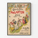 Poster vintage Grosses Fest Augarten Vienna 1894