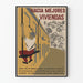 Vintage-Poster Wanddekoration 'Hacia Mejores Viviendas' Stadtentwicklung