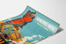 Poster vintage Haere Mai Benvenuto in Nuova Zelanda