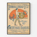 Vintage-Poster Hamburg St. Pauli Turnverein – Wanddekoration für Sportveranstaltungen 1895
