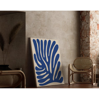 Bohemian Poster - Blue Vibrations