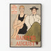 Vintage-Poster Harper's August von Edward Penfield
